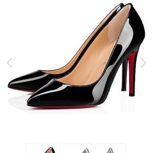 Christian louboutin pigalle patent leather heels